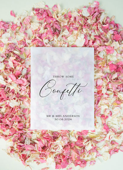 Prefilled Confetti Bag 52