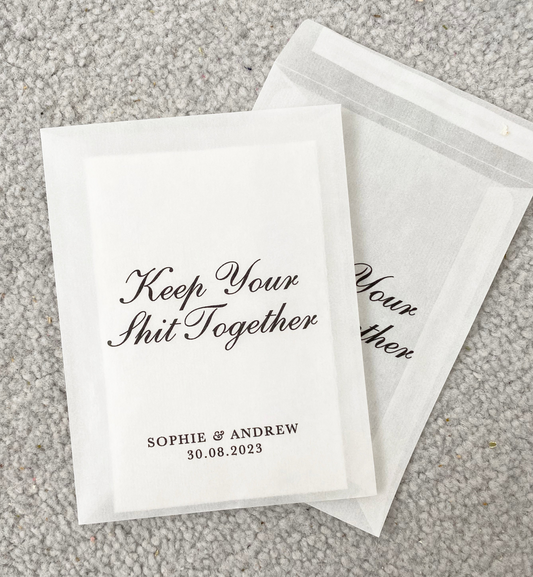 Keep Your Shit Together - Tissue Packets