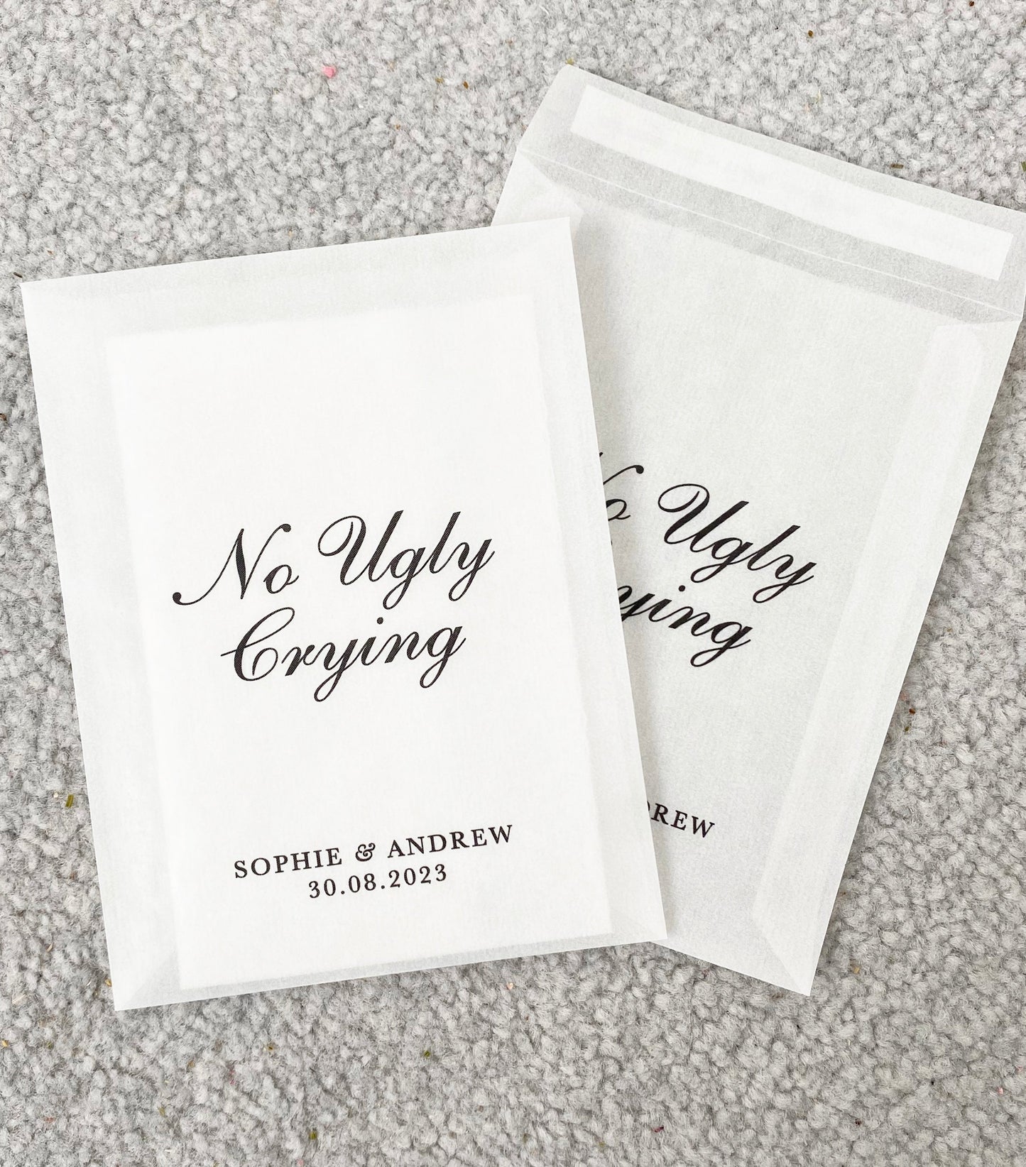 No Ugly Crying - Tissue Packets