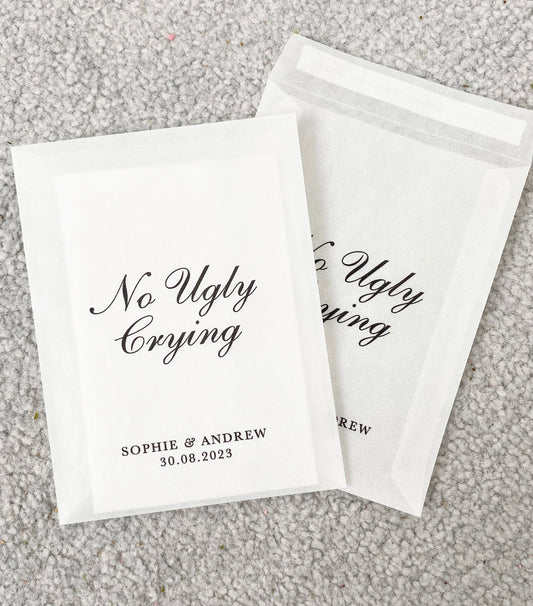 No Ugly Crying - Tissue Packets