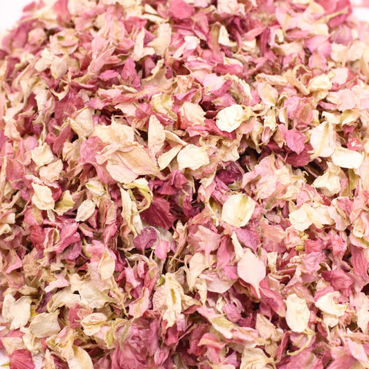 1 Litre Mixed Pinks & Ivory Petal Confetti